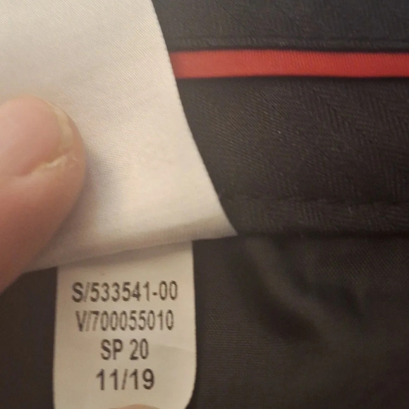 Banana Republic Sloan fit geometric print pants Spring 2020  SZ 6 - Picture 7 of 7